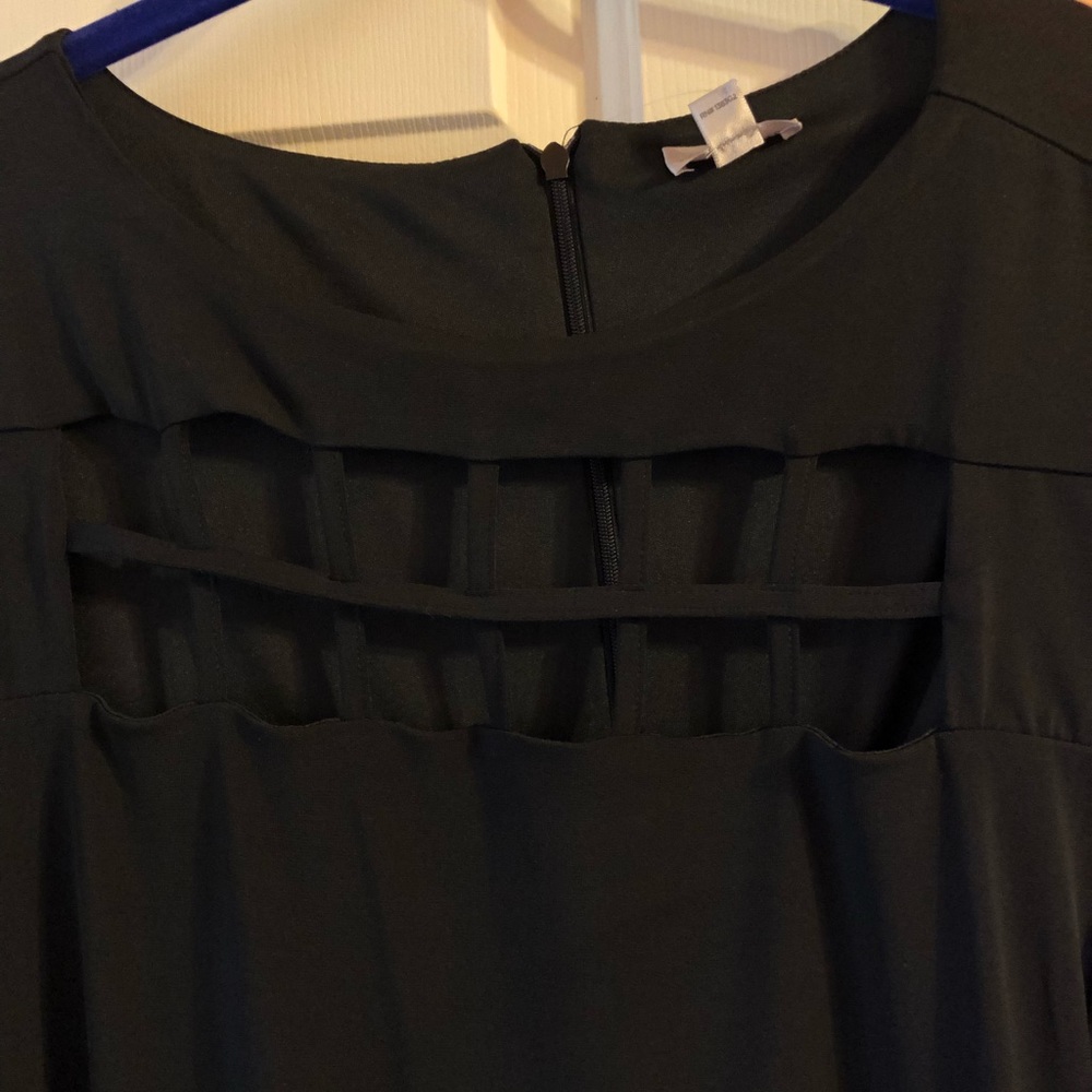 Avenue black dress.